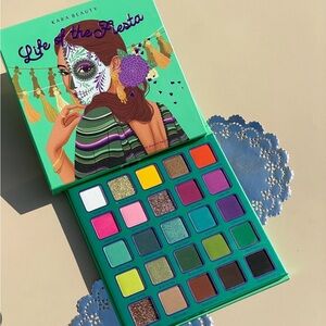 Kara Beauty “Life of the Fiesta” eyeshadow Palette 25 Shades